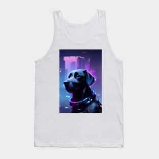 DOG CYBERPUNK Tank Top